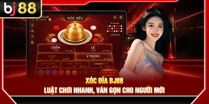 Xóc Đĩa BJ88 – Luật Chơi Nhanh, Ván Gọn Cho Người Mới