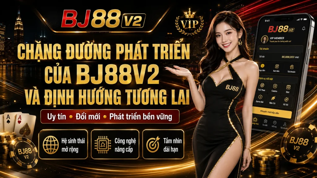 BJ88 – Tải App BJ88 Đá Gà Thomo An Toàn Chính Thức 2026 1 Chặng đường phát triển của BJ88V2 và định hướng tương lai