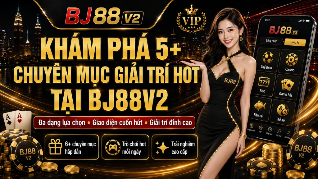 BJ88 – Tải App BJ88 Đá Gà Thomo An Toàn Chính Thức 2026 3 Khám phá 5+ chuyên mục giải trí hot tại BJ88V2