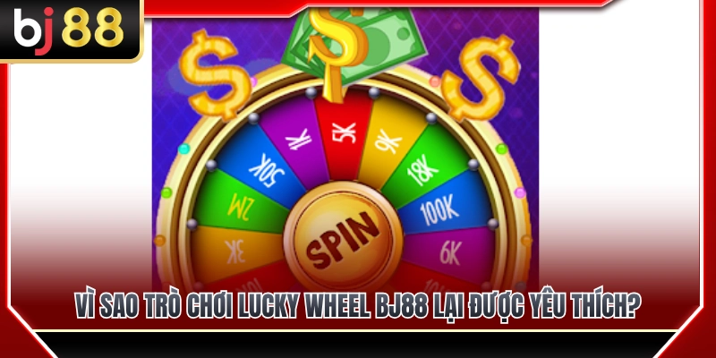 Lý do trò chơi Lucky Wheel BJ88 thu hút đông đảo cược thủ 