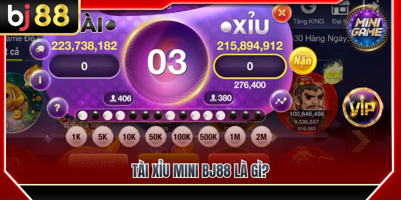 Tài xỉu mini BJ88 là gì và sức hút từ giao diện nhỏ gọn? 